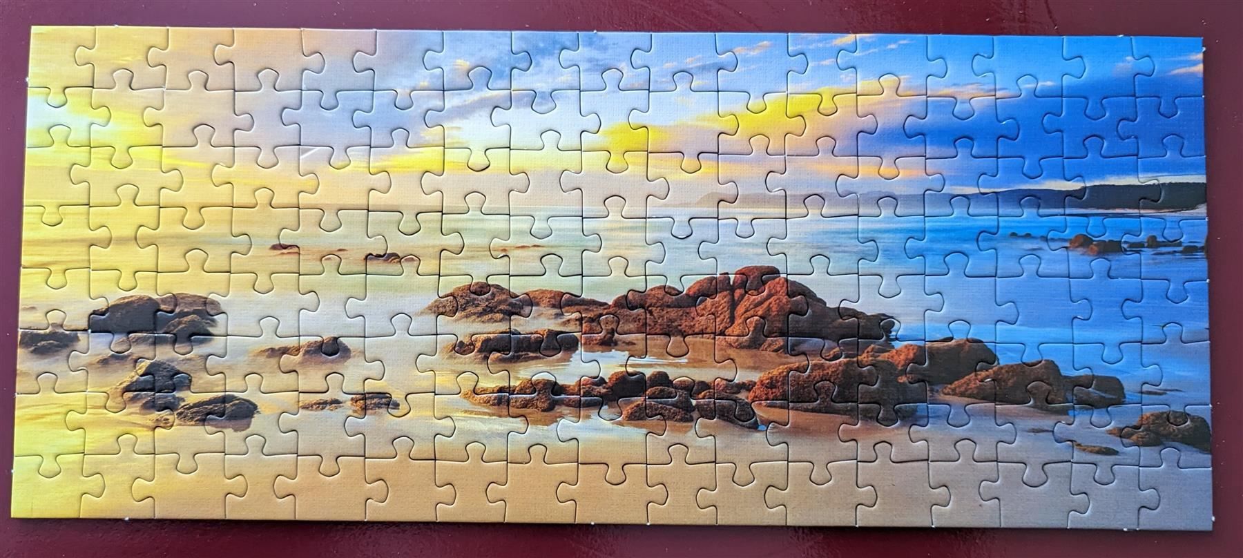 Puzzle: 2x Schmidt Puzzles Panorama 136 Teile – Usato da Spiez venduto da Crazyduck