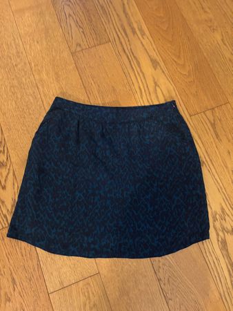 Mini-jupe en soie Comptoir Cotonniers taille 38