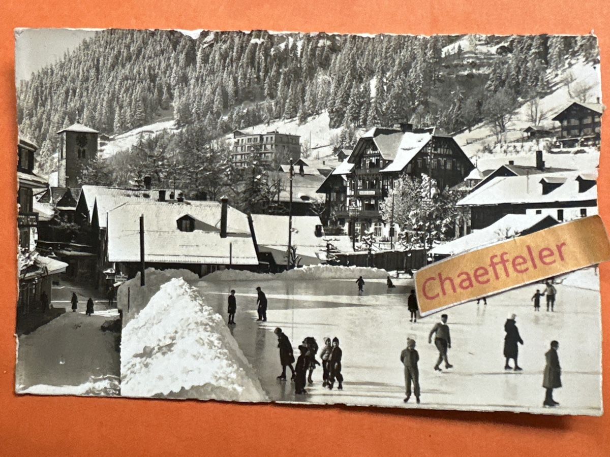 Ansichtskarten: 1946 Adelboden. Hotel – Defekt aus Zürich von Chaeffeler