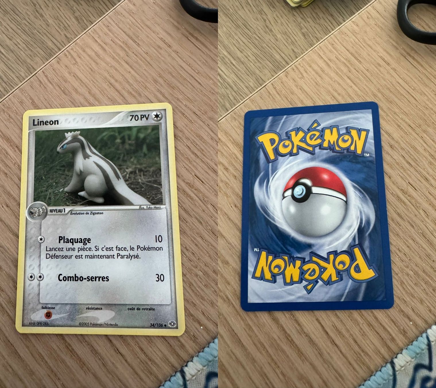 Pokémon Sammelbilder & Trading cards: Lineon 34/106 – Gebraucht aus Chavannes-Renens von skywalker1942