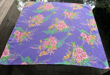 Vintage Floral Scarf - Spring Fashion