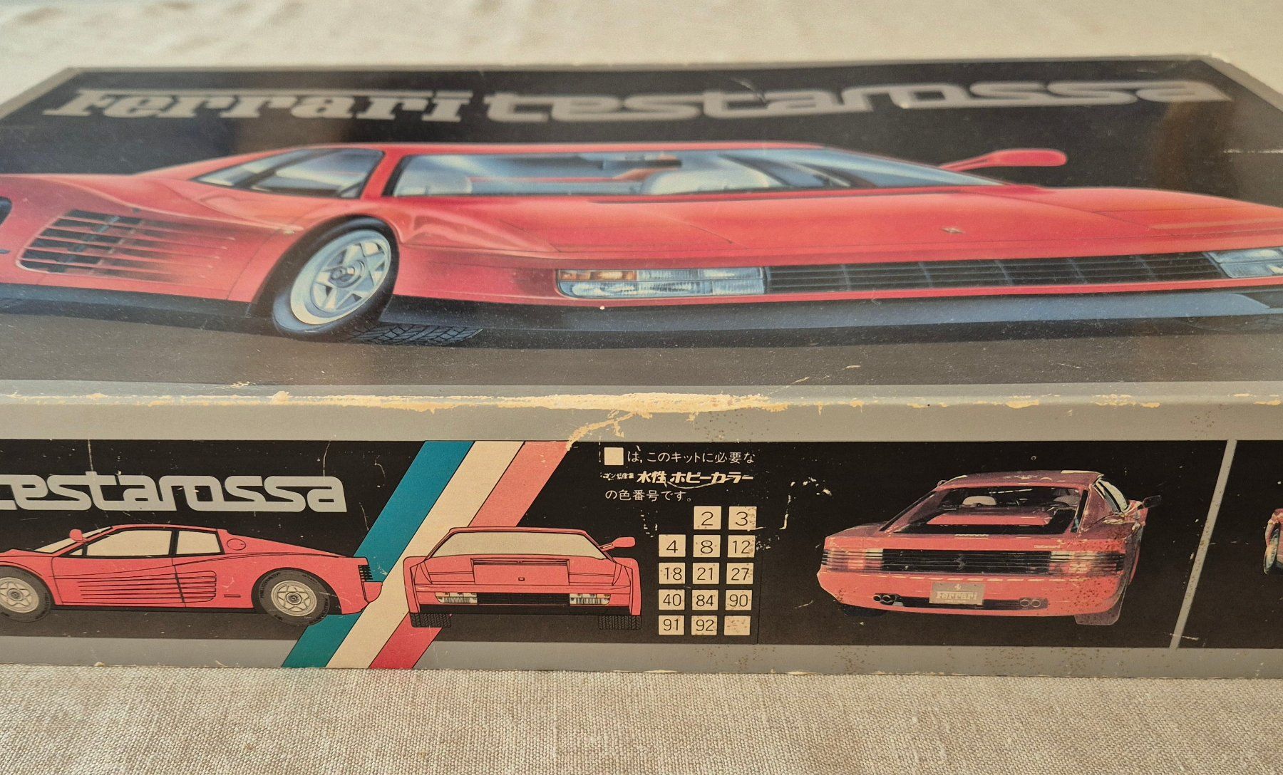 Ferrari Voitures modèles: Ferrari Testarossa Bausatz 1:16, ungeöffnet! – D'occasion à Luzern par Louis-XVI 2
