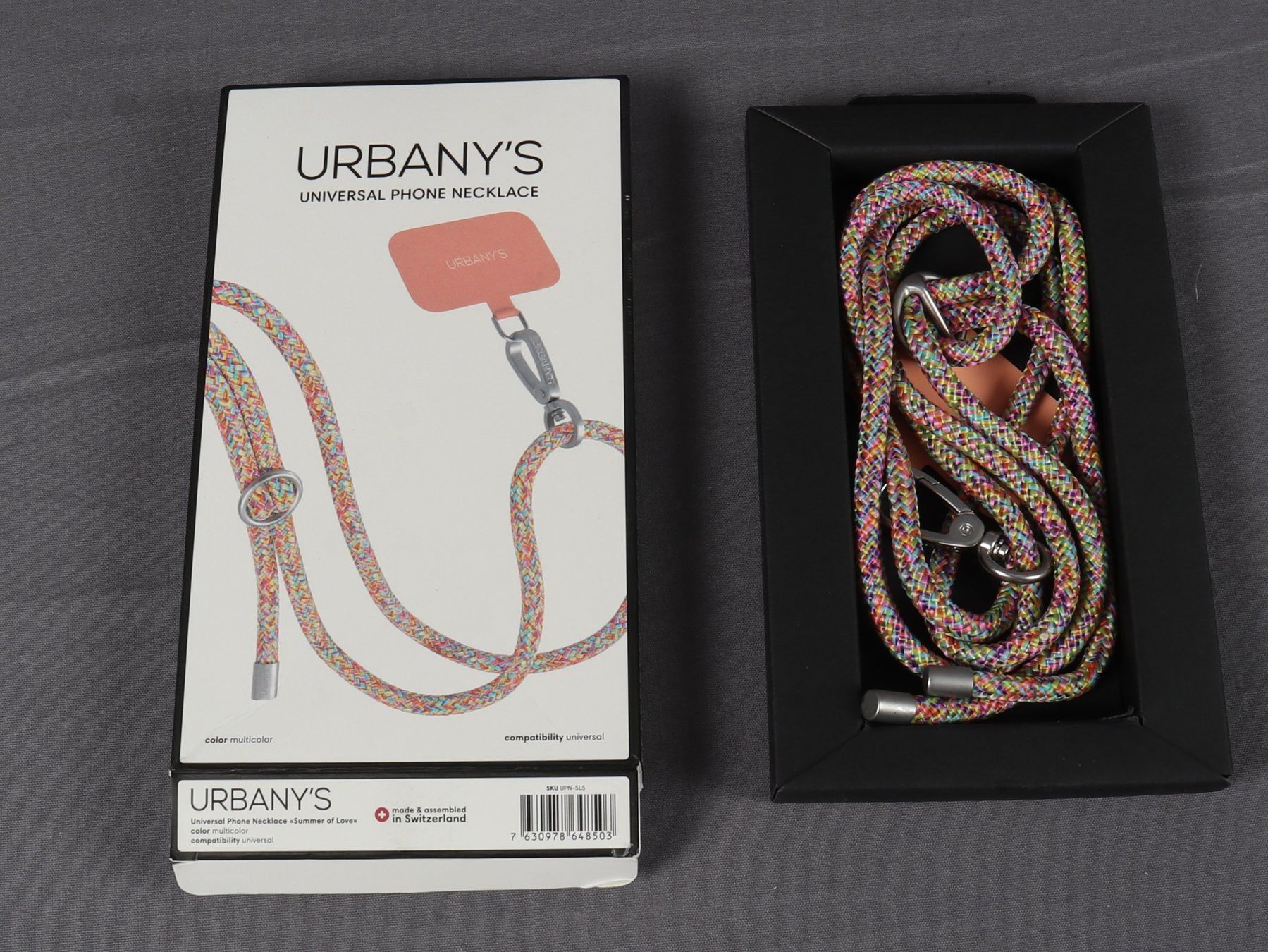 Catenine: URBANY´S Universal Phone Necklace Multicolor – Nuovo e nell'imballaggio originale da Steinen venduto da Restwert_Steinen