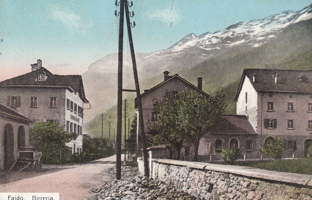 AK Faido Birreria (Rosian) a colori inizio 1900 (Gebraucht) in Riva San ...