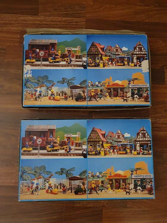 Playmobil Western - Lot Saloon, Fort Union, Bureau Du Shérif (réf 3423) - Occasion