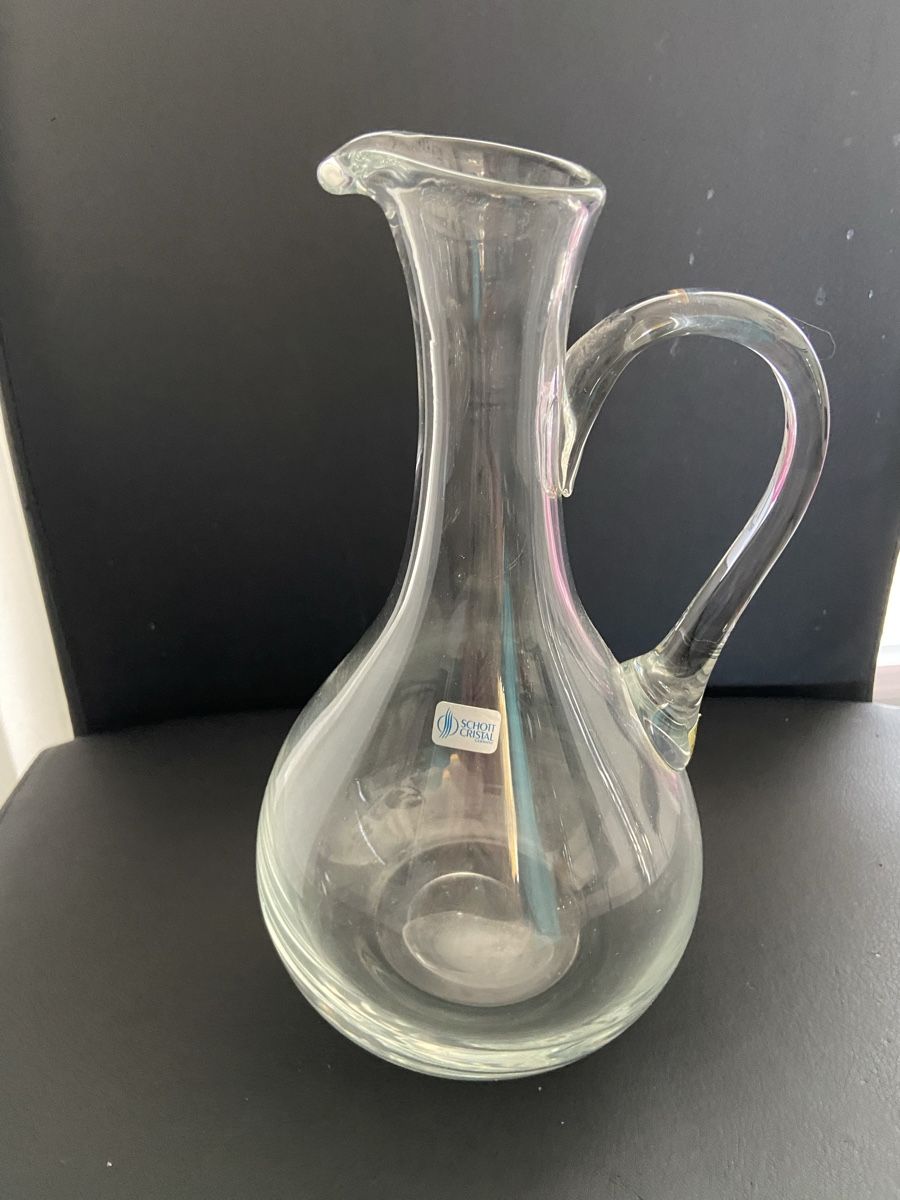 Caraffe: Schöne Schott Cristal Karaffe – Usato da Oftringen venduto da andrax 5