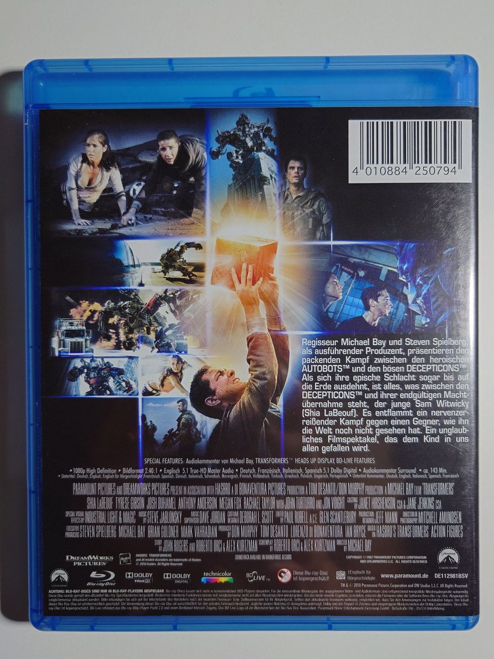 Tutti i DVDs: Transformers Blu-Ray – Usato da Kaiseraugst venduto da flo_ydd2 1