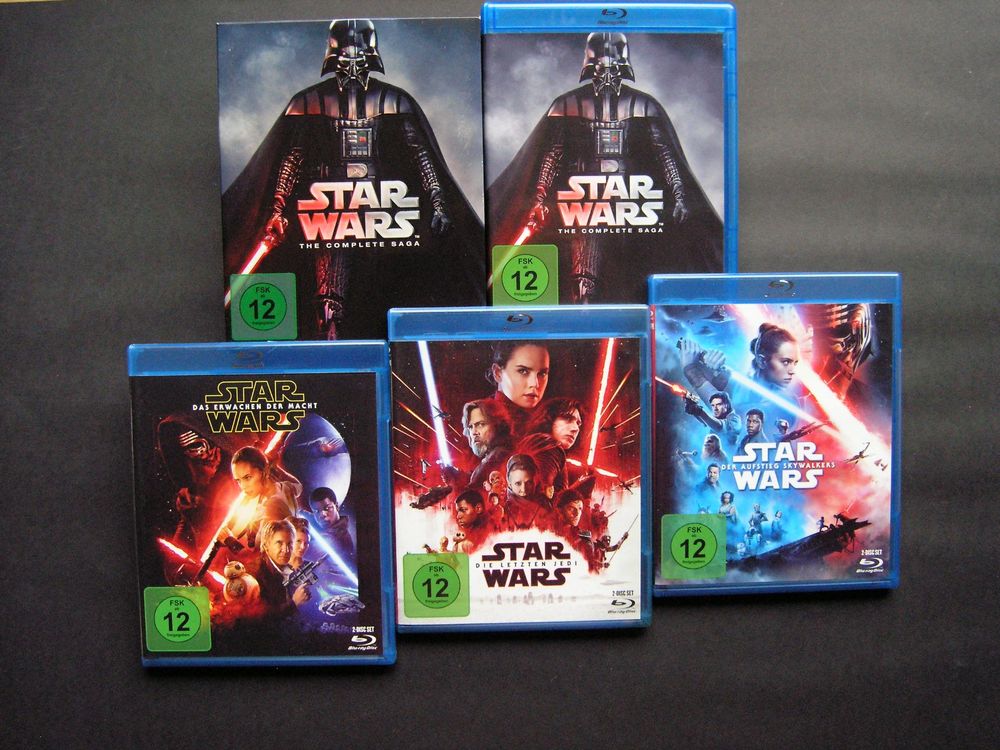 Star Wars Episode 1-9, Die Skywalker Saga Blu-ray auf Blu-ray online  kaufen