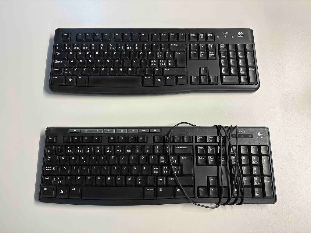 Logitech Tastiere: Tastiera Logitech K120 – Usato da Oggio venduto da chi_7gpd 1