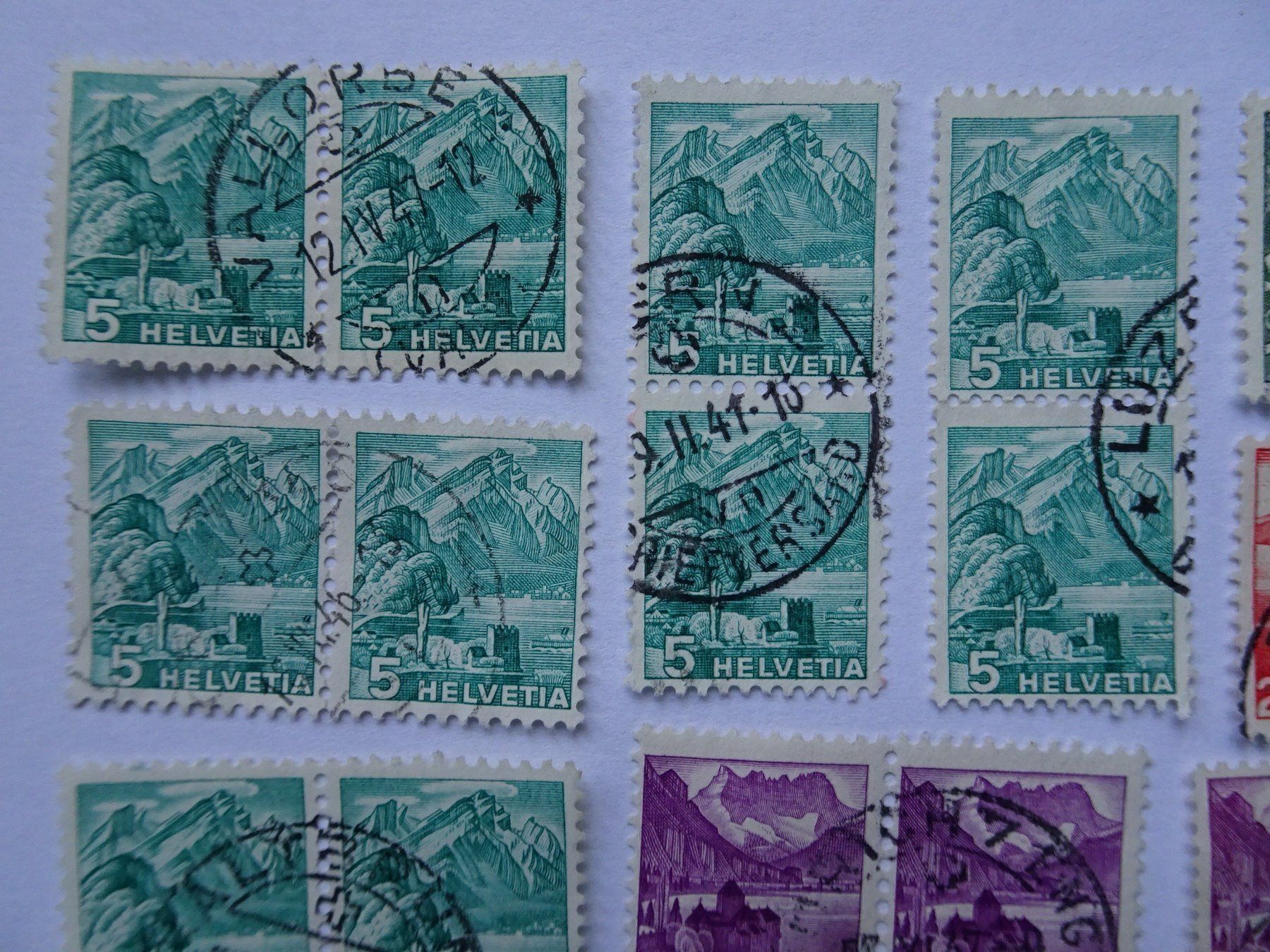 Tous les timbres: 1936 – D'occasion à Aadorf par Chnorli-Furz 1