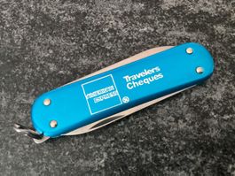 Victorinox Aluschalen Messer "AMERICAN EXPRESS/ALCOA“ TOP!