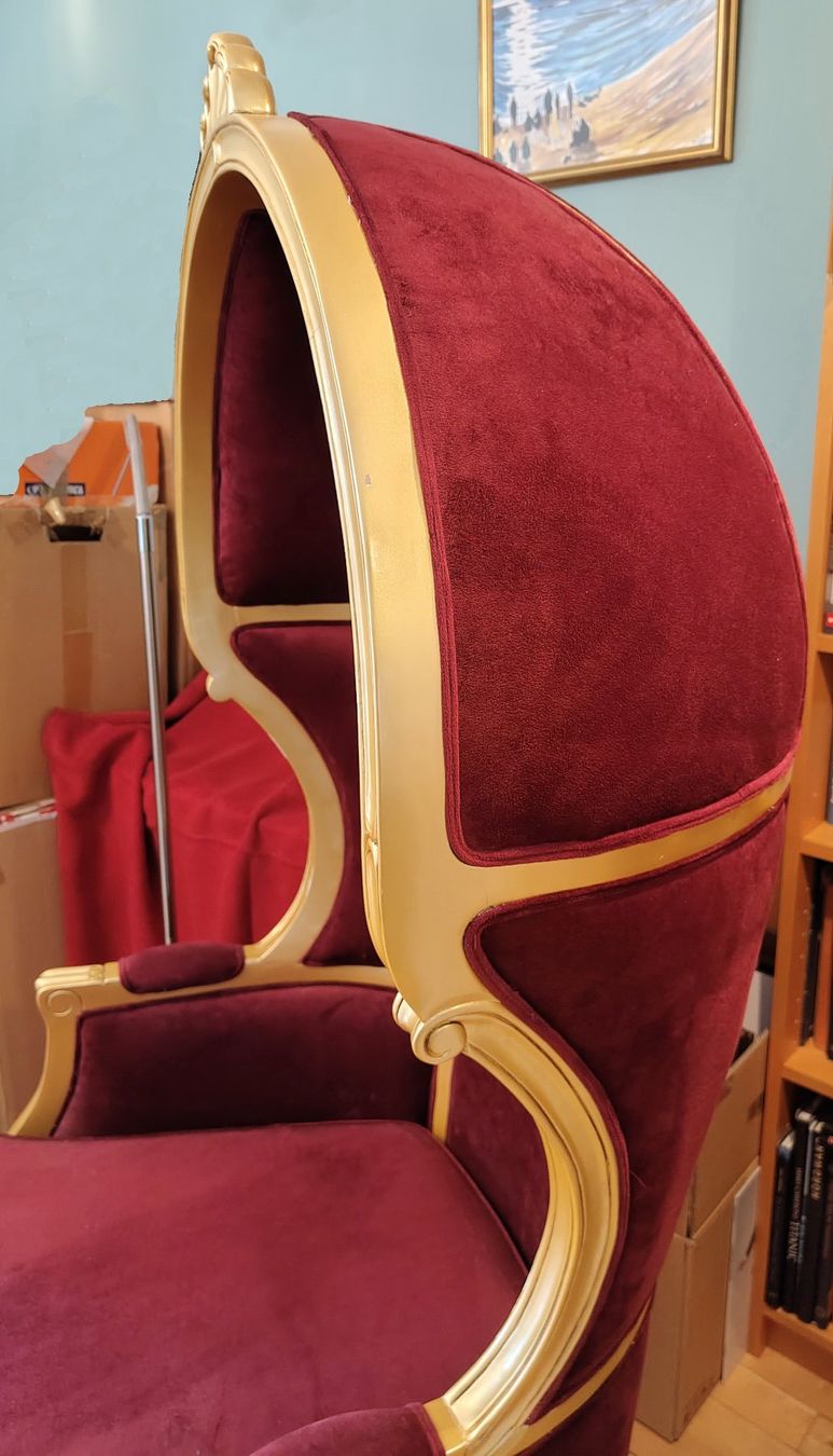 Poltrone: Ohrensessel "kings-chair" – Nuovo (secondo la descrizione) da Winterthur venduto da smilla25 1