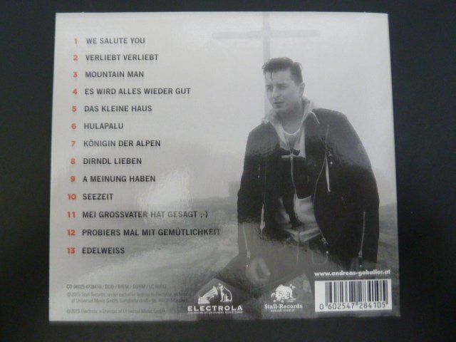 CDs: Andreas Gabalier - Mountainman  (Digipack) – D'occasion à Au ZH par sikoku 2