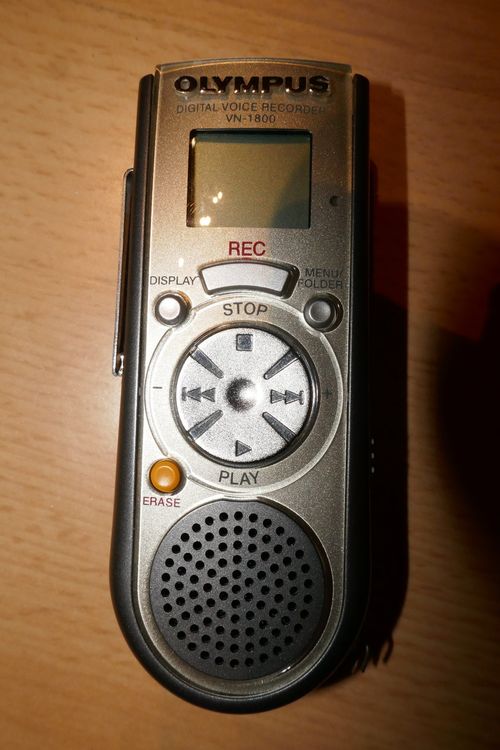 Recorder / Aufnahmegerät / Diktiergerät OLYMPUS VN-1800 | Kaufen auf ...