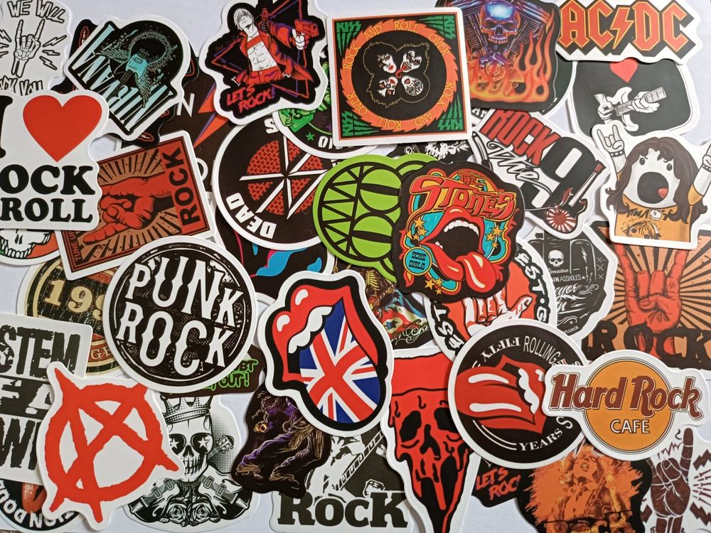 50x Sticker Rock History Set 3 (Neu und originalverpackt) in Vogelsang ...