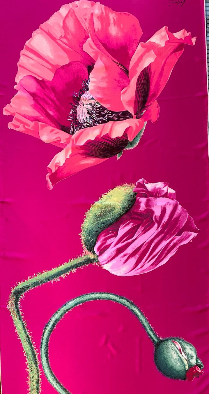 Fabric Frontline Foulards, Tücher & Schals: Seidenschal Fabric Frontline – Neu (gemäss Beschreibung) aus Zürich von Poppy108 2