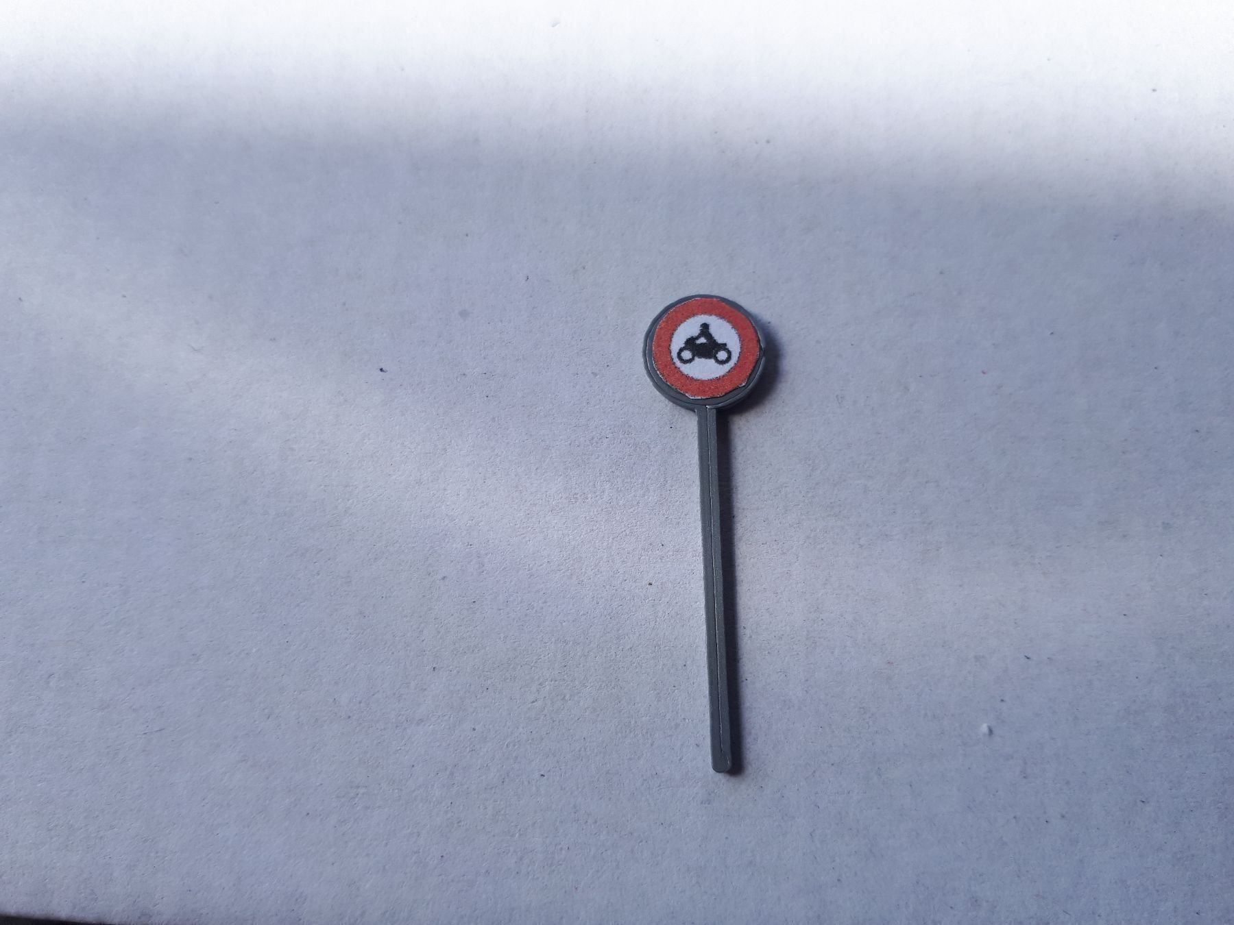 Accessori: Verbot Motorräder Schild H0 – Nuovo (secondo la descrizione) da Büren zum Hof venduto da tigerkatze28