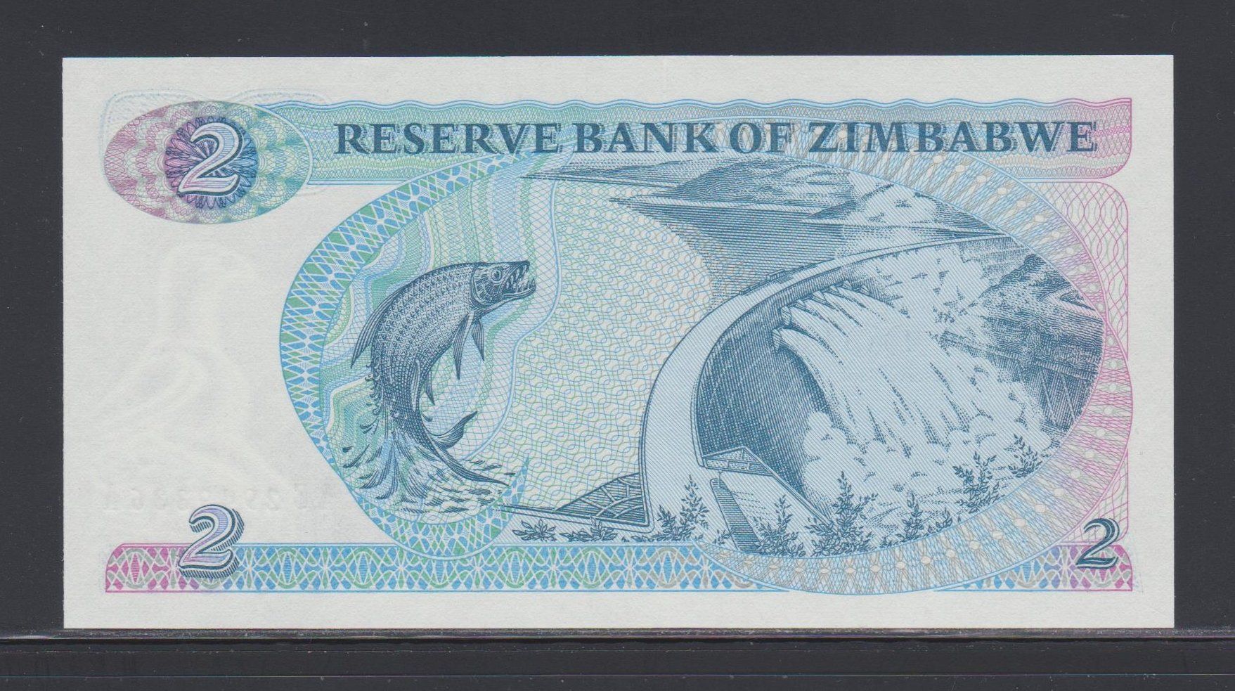 Banconote: Zimbabwe 2 Dollars 1994 ungefalten – Nuovo (secondo la descrizione) da WilSG venduto da Wil10 1