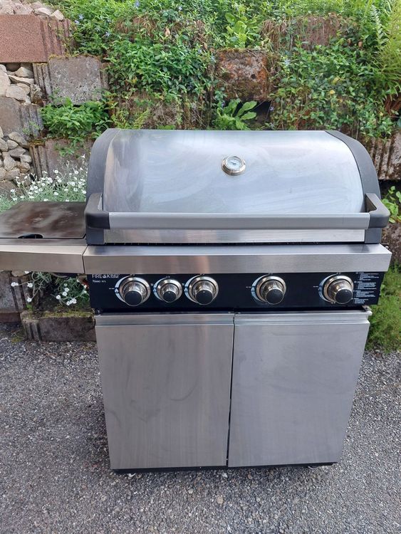 Schöner Gasgrill Fire King 4 Brenner funktioniert top Kaufen auf Ricardo