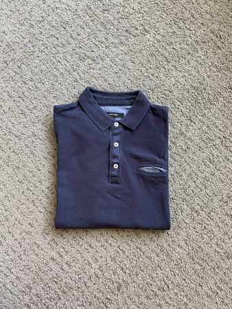 Polo Burton of London bleu marine taille M bon état