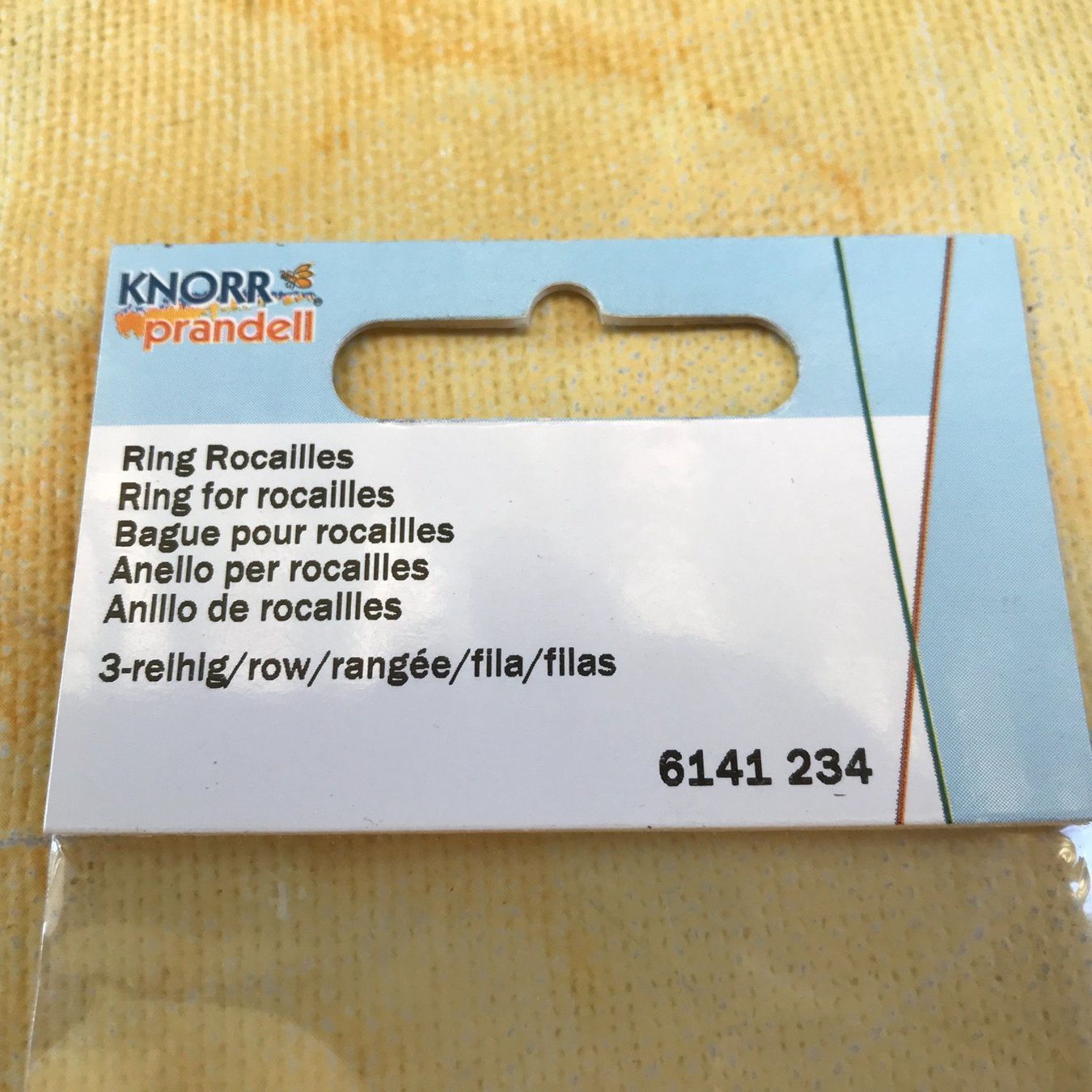 Anelli: LOT RING ROCAILLES 3 -REIHIG & 2-REIHIG – Nuovo e nell'imballaggio originale da Ostermundigen venduto da crazy-horse-1840 5