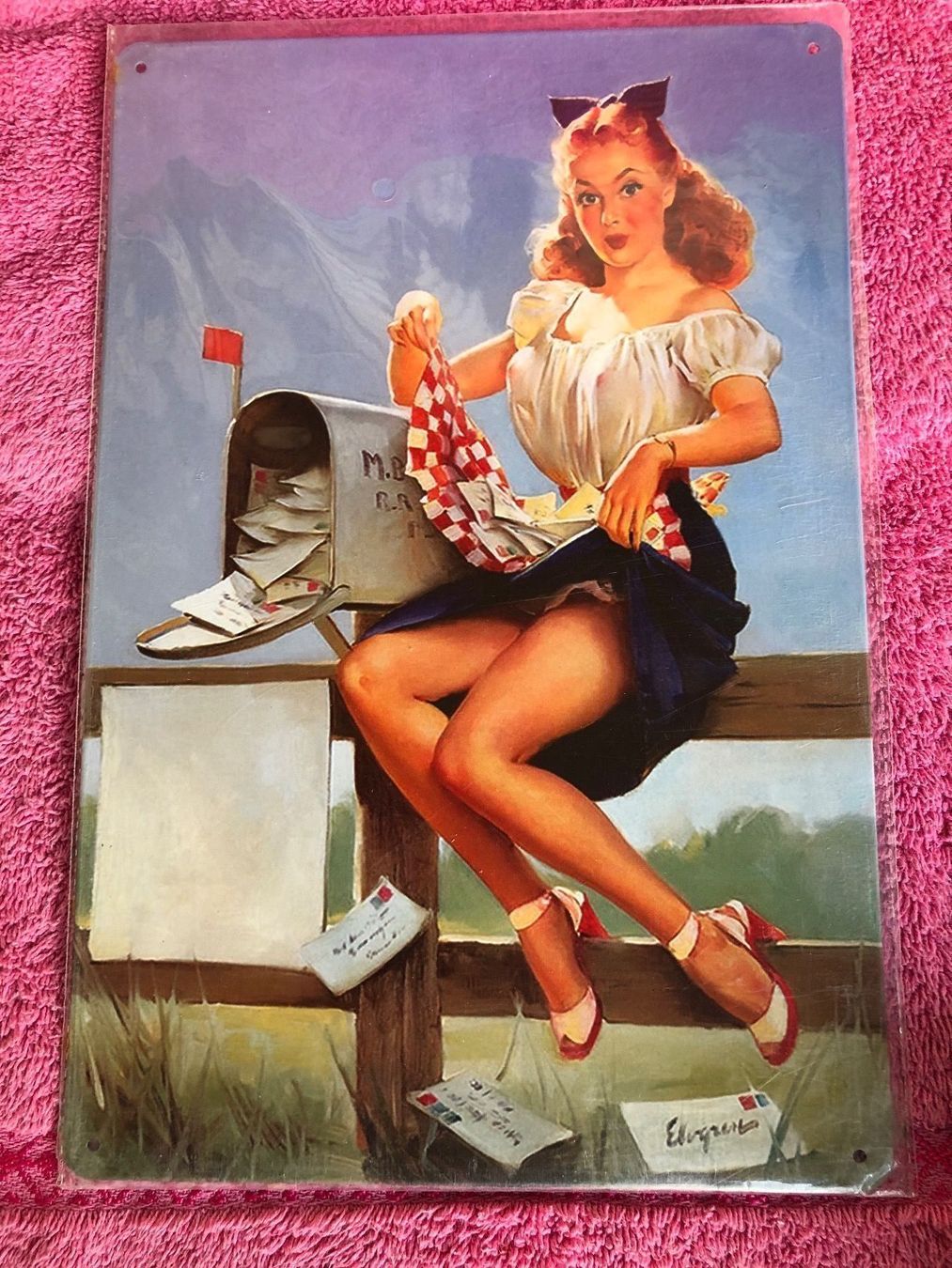 Schilder: Pin up Briefkasten 50s – Neu (gemäss Beschreibung) aus Reinach AG von rares75