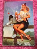 Pin up Briefkasten 50s