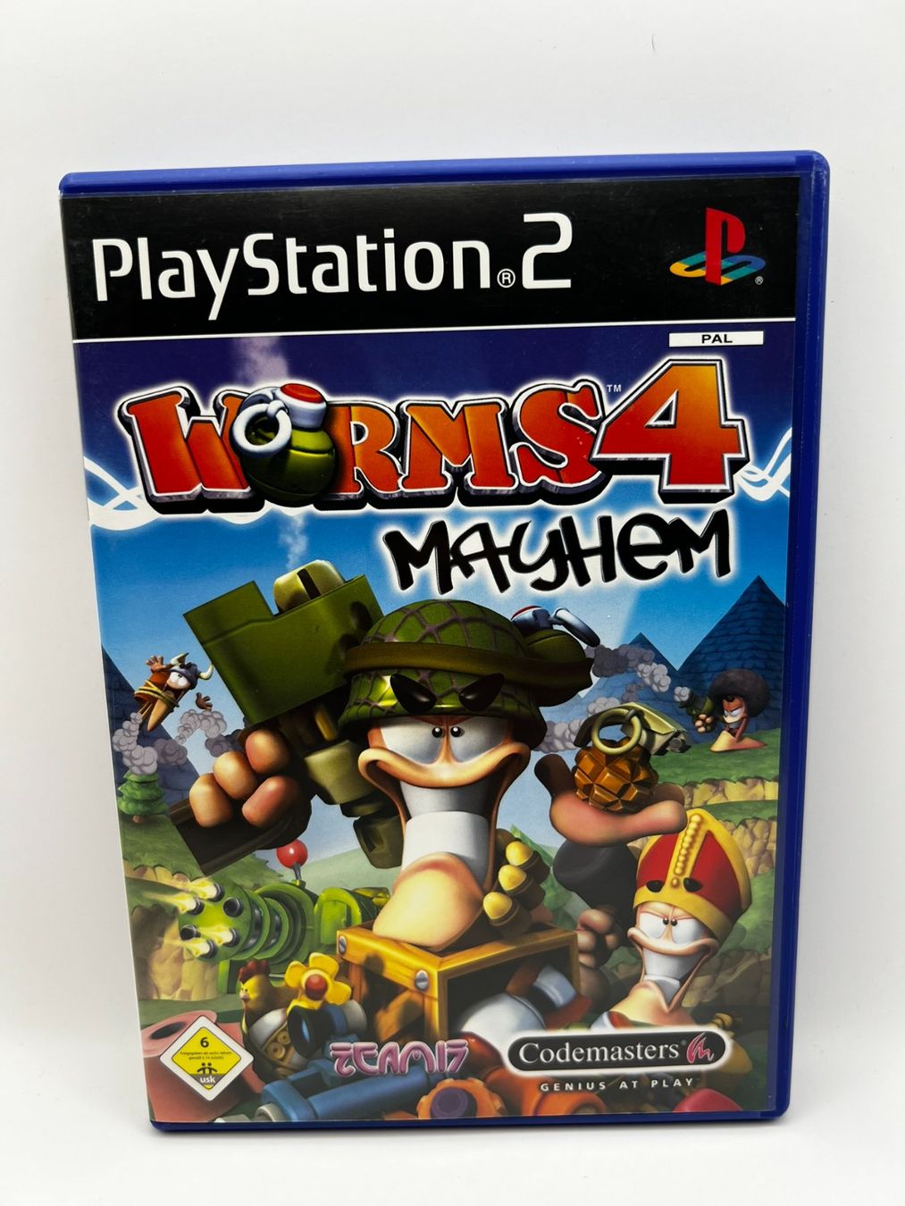 Giochi: Worms 4: Mayhem (Deutsch) - Playstation 2 – Usato da Frauenfeld venduto da bigauditor