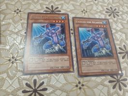 Yugioh 2 x Krieger von Atlantis