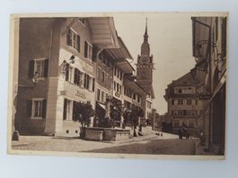 Ansichtskarte Zofingen Unterstadt gelaufen guter Zustand Rmu