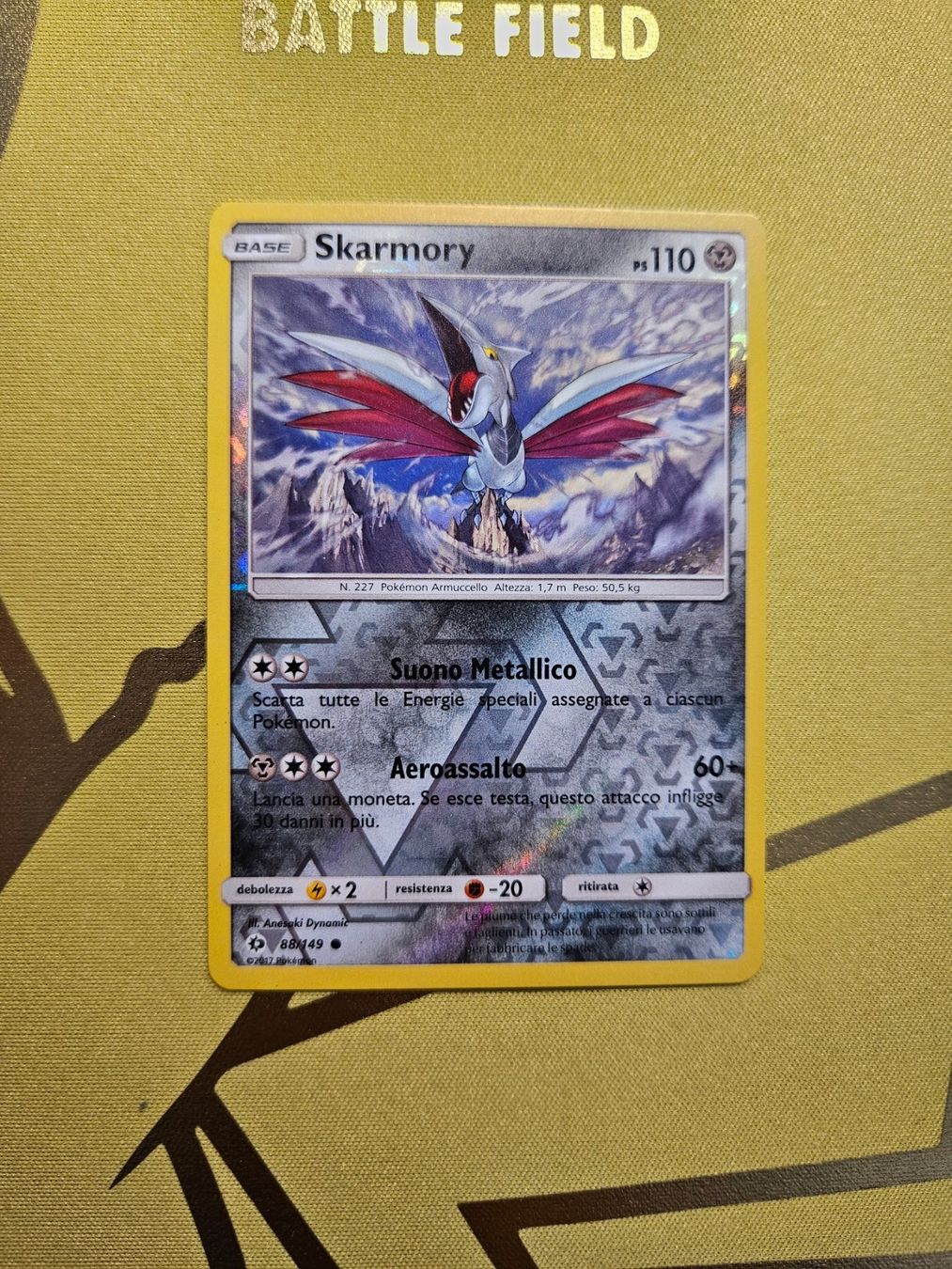 Pokémon Cartes à collectionner: Sun & Moon - Skarmory – D'occasion à Bellinzona par Pokemarco