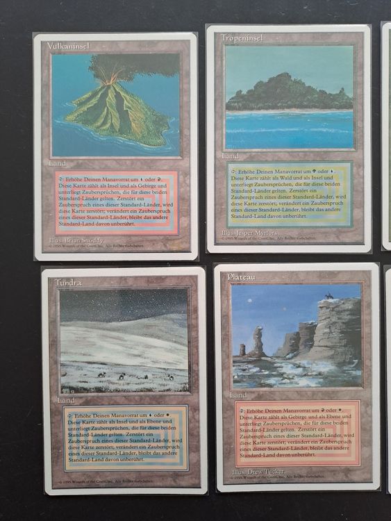 Magic the gathering Doppelländer 10er Set Europäisch Unlimit (Gebraucht ...