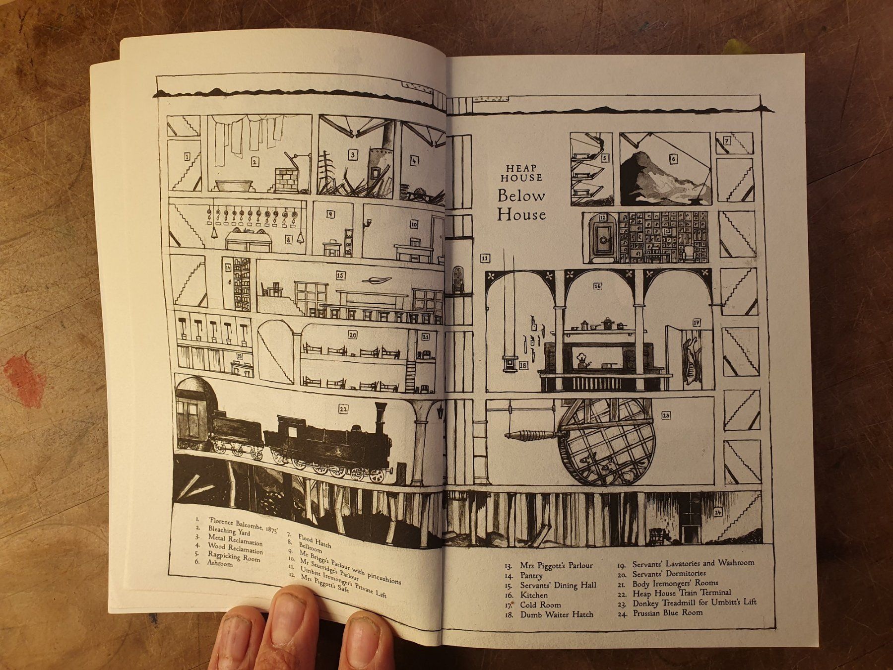 Libri: Heap House - Edward Carey – Usato da Zürich venduto da loosebone 5