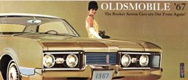 Oldsmobile Modellprogramm 1967 - Original-Prospekt