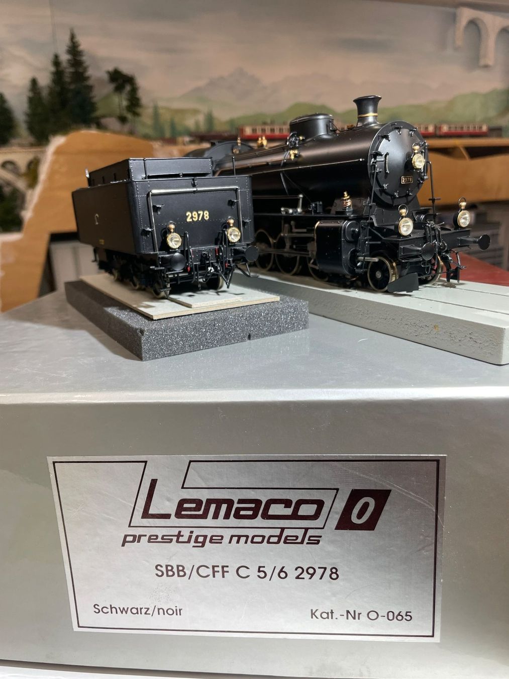 Lemaco Modellini di ferrovie: Lemaco C 5/6, 2978, Spur 0 – Nuovo e nell'imballaggio originale da Krummenau venduto da ferrotech 3