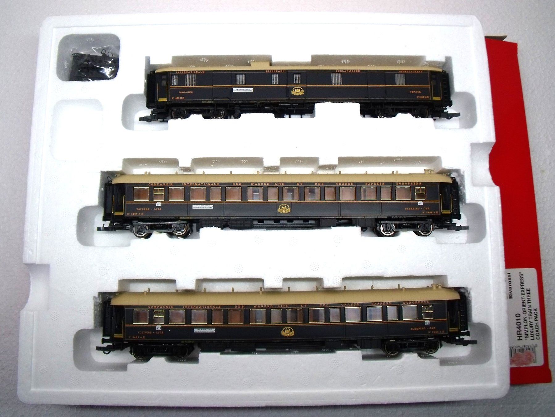 Rivarossi Modellini di ferrovie: RIVAROSSI SIMPLON-ORIENT-EXPRESS HR4010 – Usato da Neuenegg venduto da Holzli2