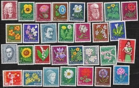 Tous les timbres: PJ 1958-63 kpl. postfrisch ohne Falz – D'occasion à Lausanne par Whorvath