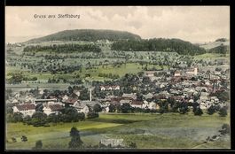 AK Steffisburg, Ortsansicht mit Kirche