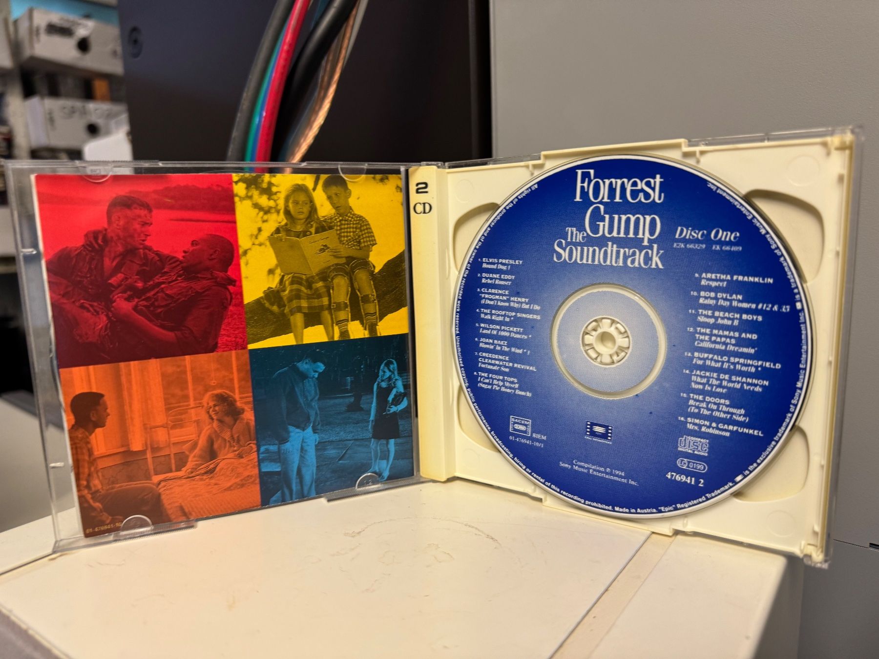 CD: Forrest Gump - The Soundtrack - SRA05B – Usato da Küsnacht ZH venduto da pdproject 2
