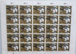 Komplette Bögen Sonderbriefmarken Schweizer Flugpioniere
