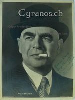 Paul Beckers (1878-1965) Schauspieler - Autogramm