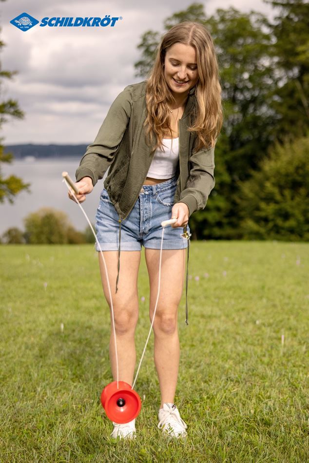 Giochi: Diabolo Set, aus Polyethylen, rot – Nuovo e nell'imballaggio originale da St. Gallen venduto da cointec 5