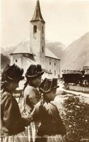 Kippel   VS   -  Mädchen aus dem Lötschental    um  1 9 1 7