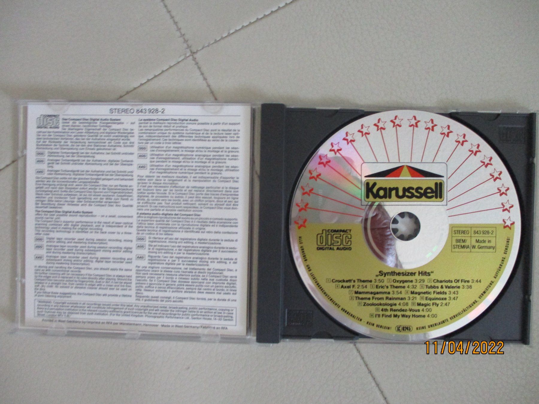 CD: Synthesizer Hits – Usato da Liestal venduto da Disc-Point 1