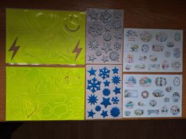 Sticker-Set Ostern, Weihnachten, Tiere sowie Etiketten