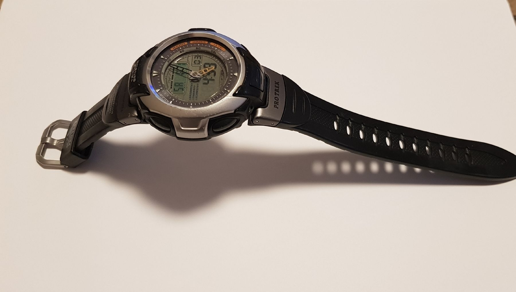 Casio Orologi: Montre Casio Pro Trek Tough Solar – Usato da Genève venduto da BKYB 2