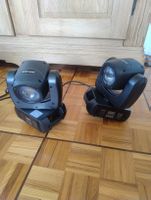 2x Moving Heads RGB LED mit Gobos