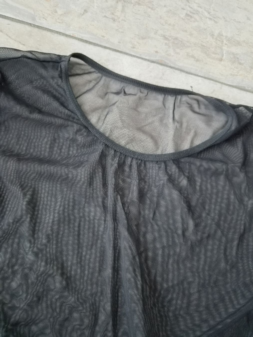 T-shirts: Transparent Shirt Langarm, Schwarz, Grösse S – D'occasion à Niederrohrdorf par Miripfiri 3