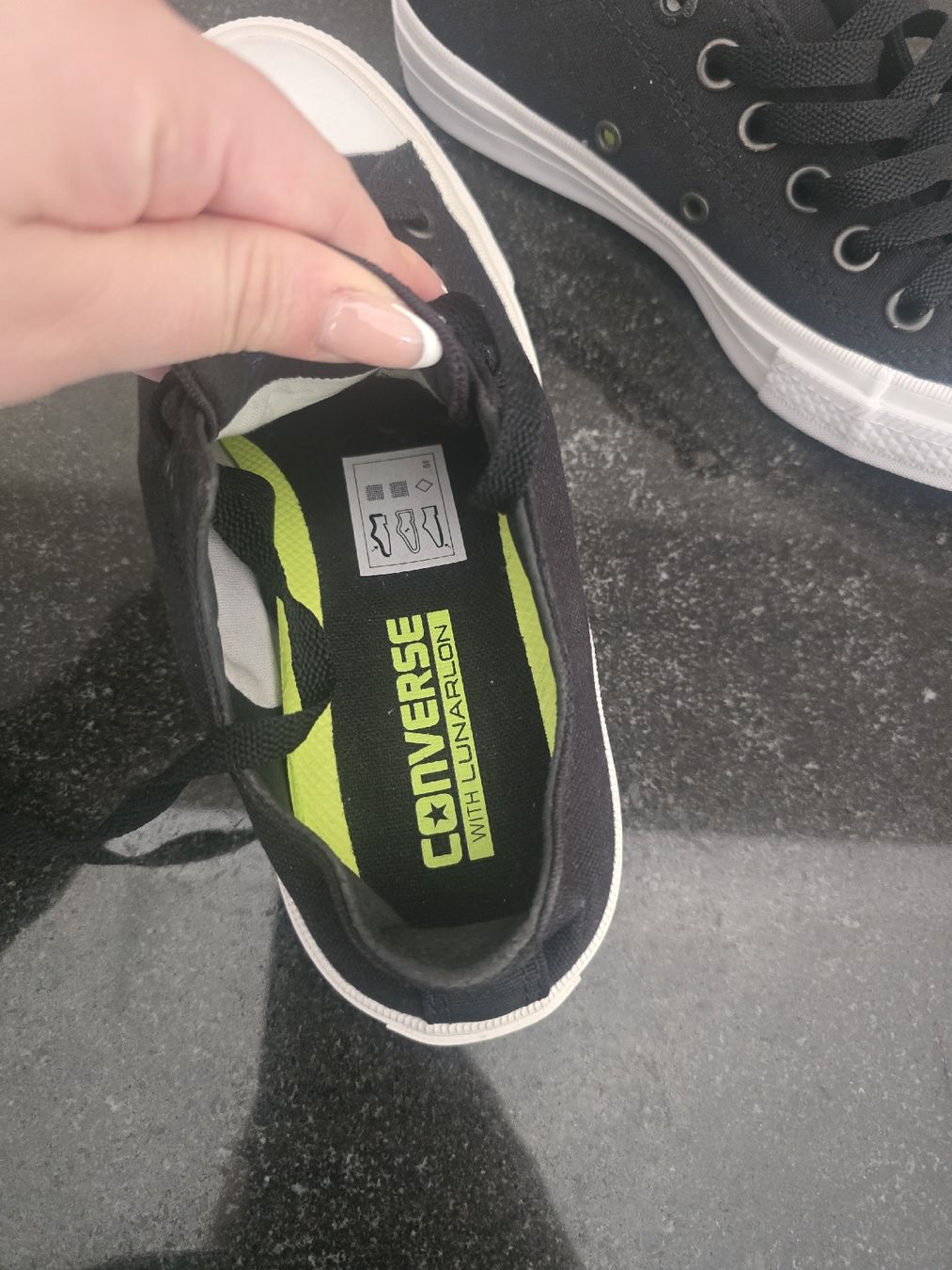 Converse Scarpe da uomo: Converse Schwarz/weiss Gr.37 - Neu – Nuovo (secondo la descrizione) da Hägglingen venduto da Raff_Ella 3
