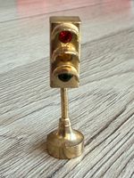 Miniatur Ampel goldfarben ca. 3,5 cm